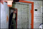 Chielie in decon-room