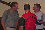 Ted, Bert and Nico in conclave