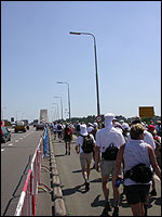 Back across the Waalbridge