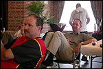 Bert and Ted resting
